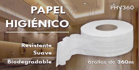 PAPEL HIGIÉNICO 360